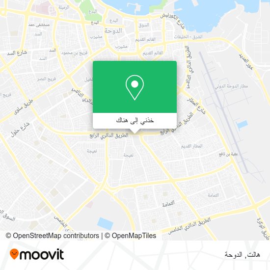 خريطة هالت