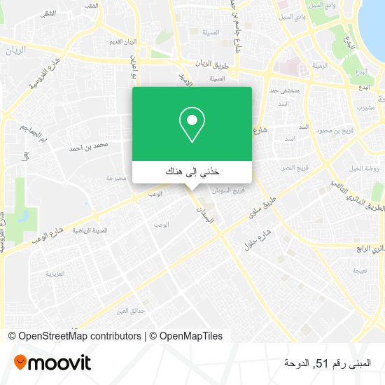 خريطة المبنى رقم 51