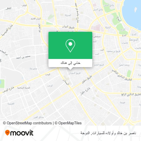 خريطة ناصر بن خالد وأولاده للسيارات