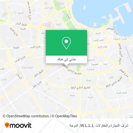 خريطة شرف التجارة والمقاولات W.L.L.L