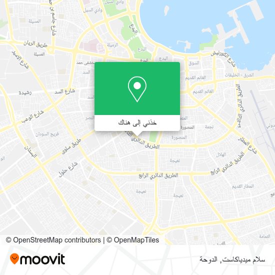 خريطة سلام ميدياكاست