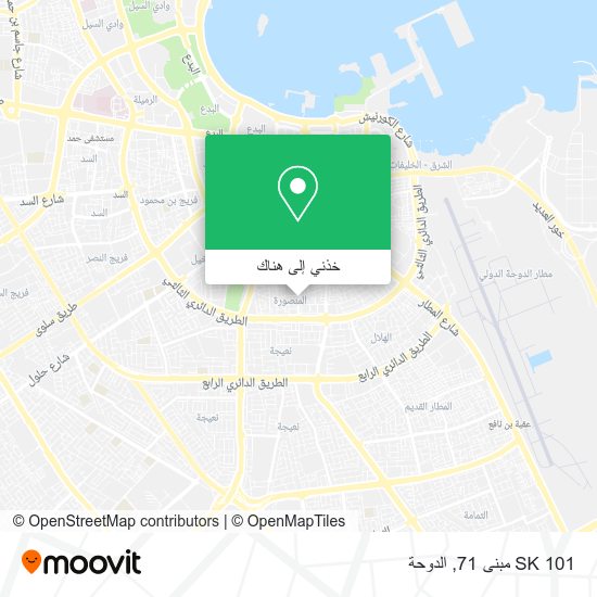 خريطة SK 101 مبنى 71