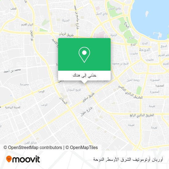 خريطة أوربان أوتوموتيف الشرق الأوسط