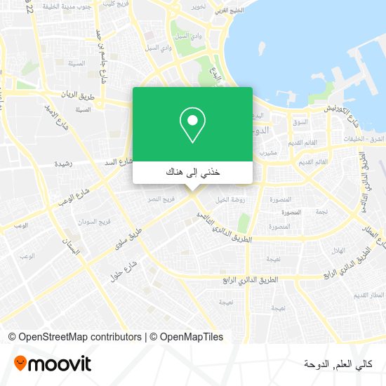 خريطة كالي العلم