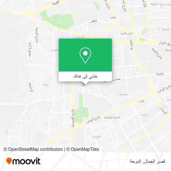 خريطة قصر الجمال