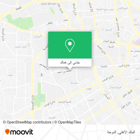 خريطة البنك الأهلي