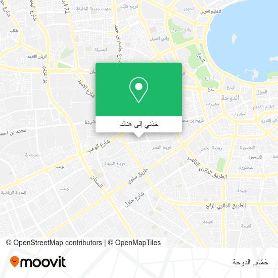خريطة حَمَّام