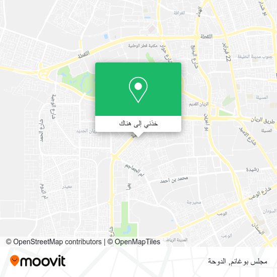 خريطة مجلس بوغانم
