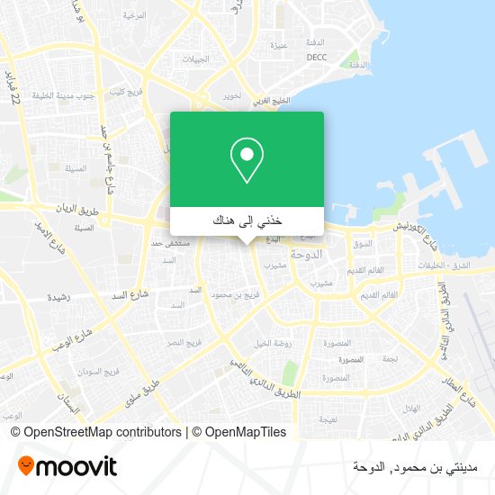 خريطة مدينتي بن محمود