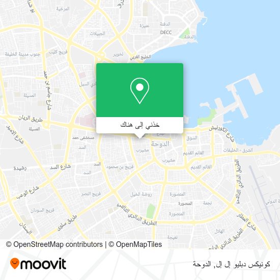 خريطة كونيكس دبليو إل إل