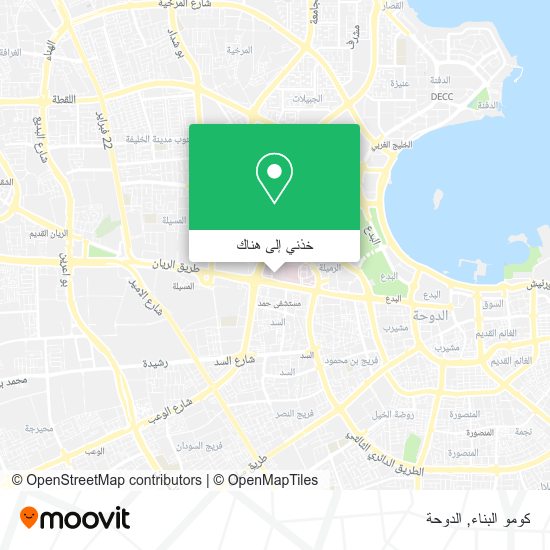 خريطة كومو البناء