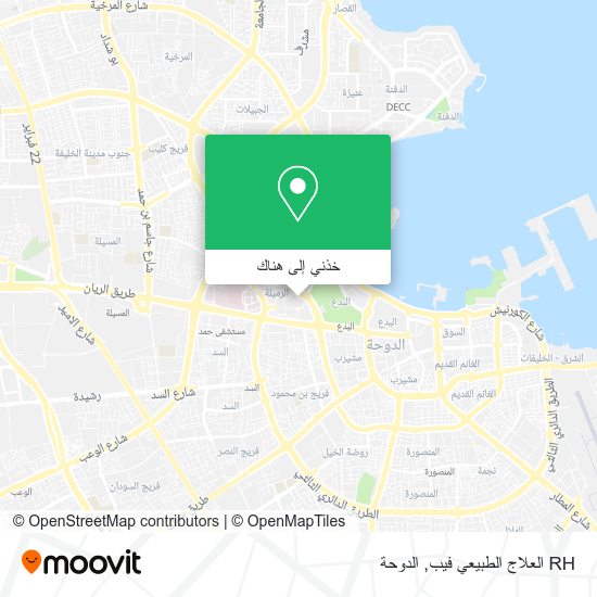 خريطة RH العلاج الطبيعي فيب