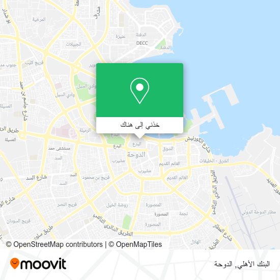 خريطة البنك الأهلي