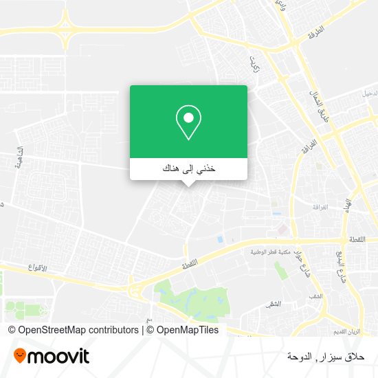 خريطة حلاق سيزار