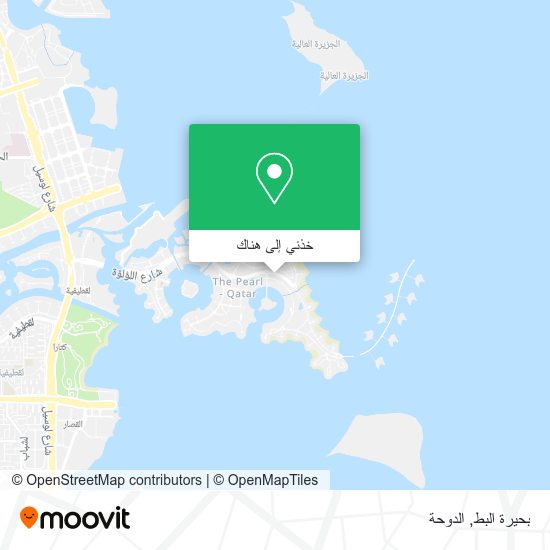 خريطة بحيرة البط