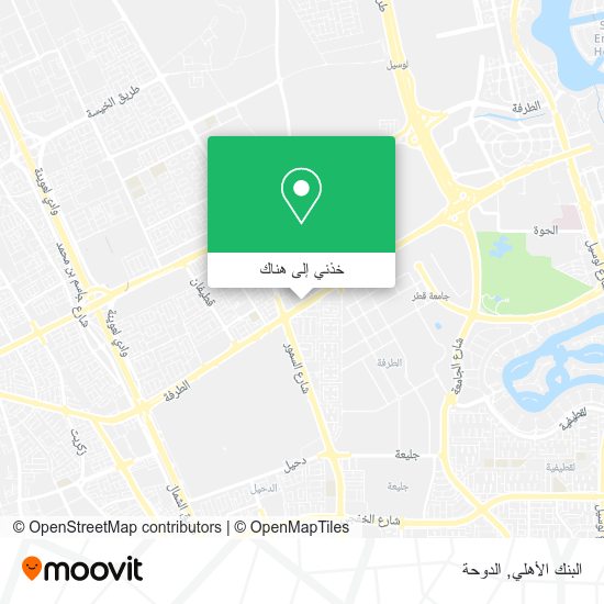 خريطة البنك الأهلي