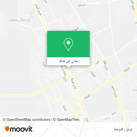 خريطة تومز