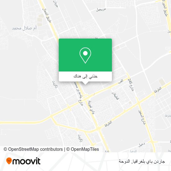 خريطة جاردن باي بلغرافيا