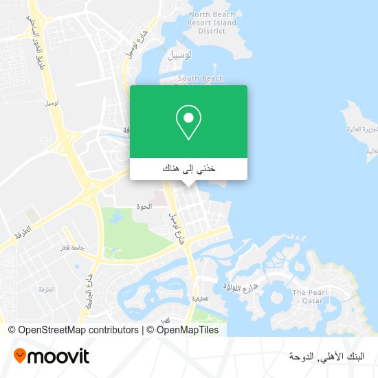 خريطة البنك الأهلي