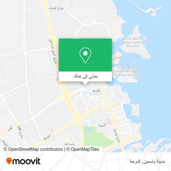 خريطة مدينة ياسمين