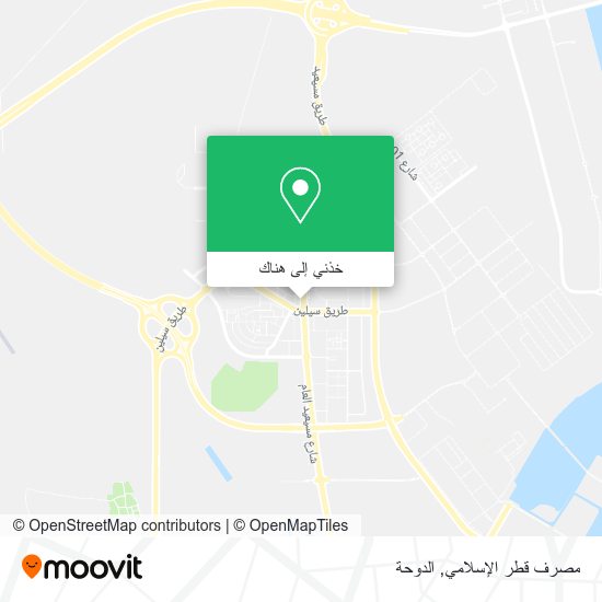 خريطة مصرف قطر الإسلامي