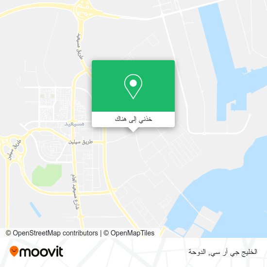 خريطة الخليج جي آر سي