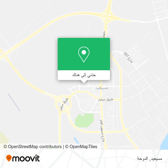 خريطة مسيعيد