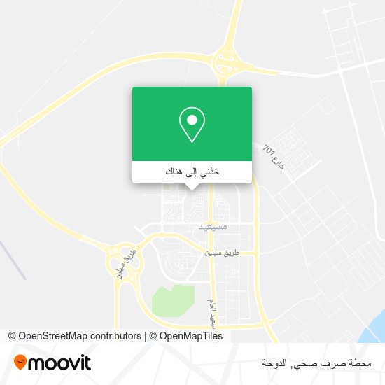 خريطة محطة صرف صحي