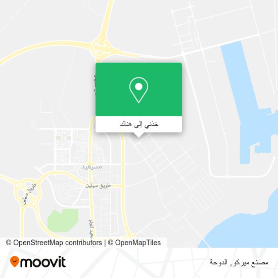 خريطة مصنع ميركو