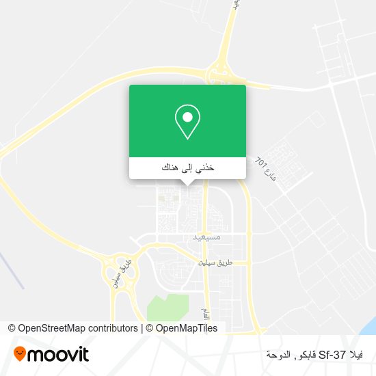 خريطة فيلا Sf-37 قابكو