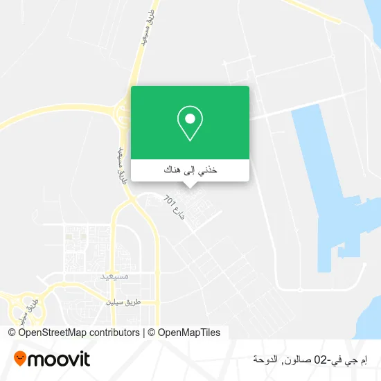 خريطة إم جي في-02 صالون