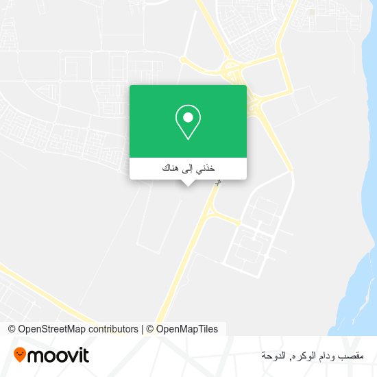 خريطة مقصب ودام الوكره