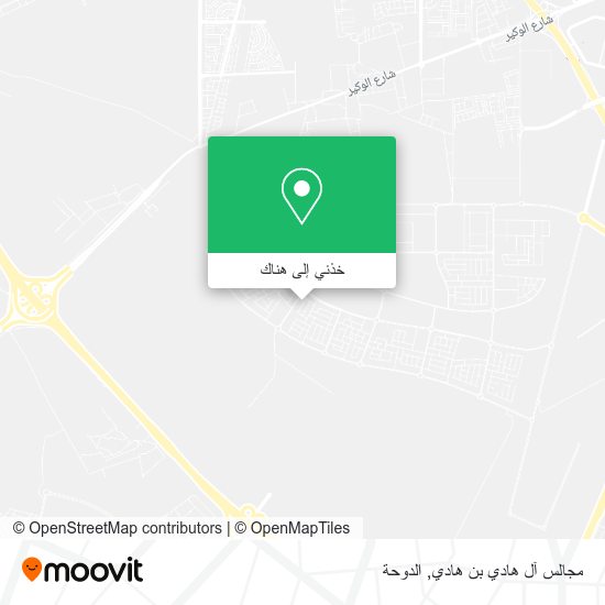 خريطة مجالس آل هادي بن هادي