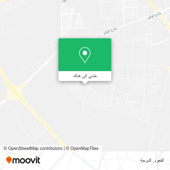 خريطة القعود
