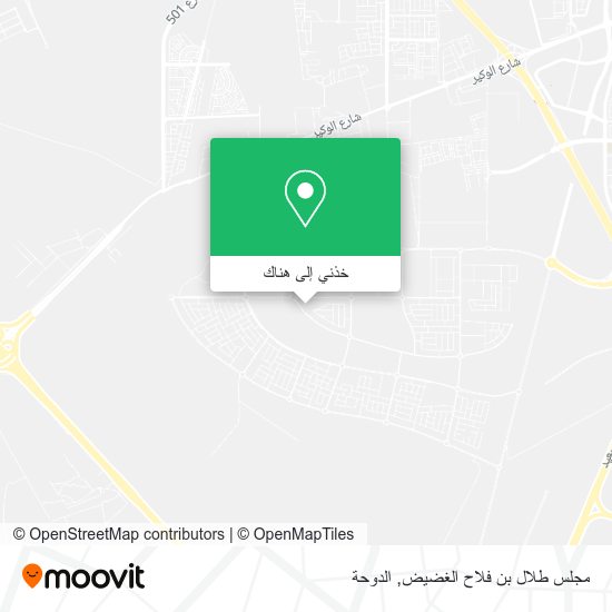 خريطة مجلس طلال بن فلاح الغضيض