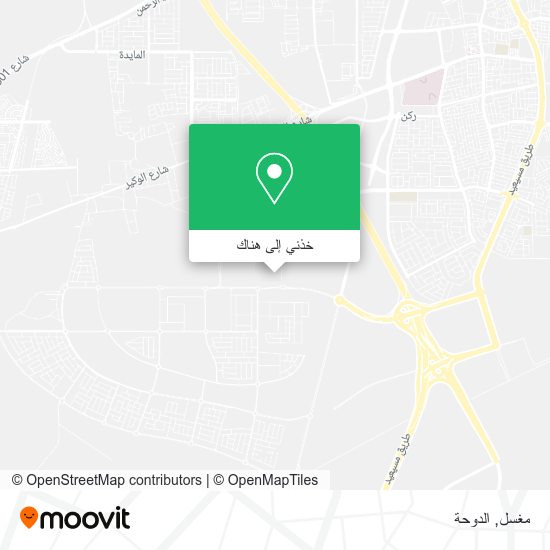 خريطة مغسل