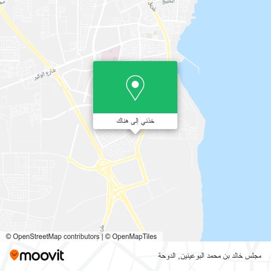 خريطة مجلس خالد بن محمد البوعينين