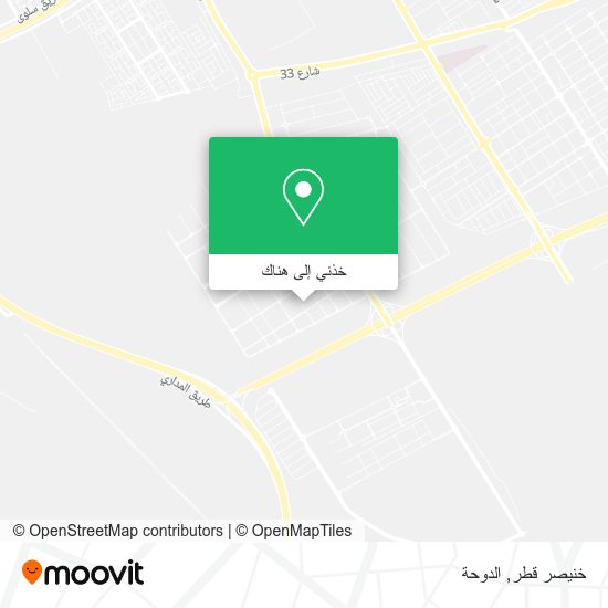 خريطة خنيصر قطر