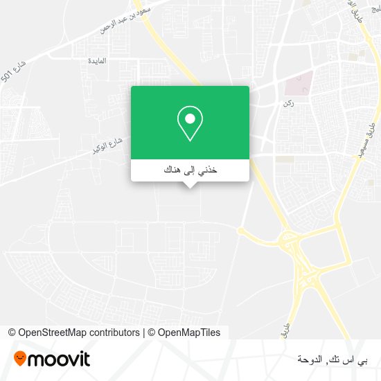 خريطة بي اس تك