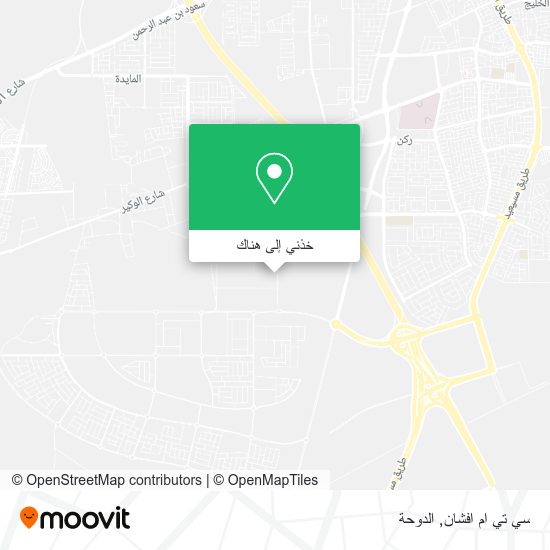 خريطة سي تي ام افشان