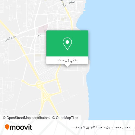 خريطة مجلس محمد سهيل سعيد الكثيري