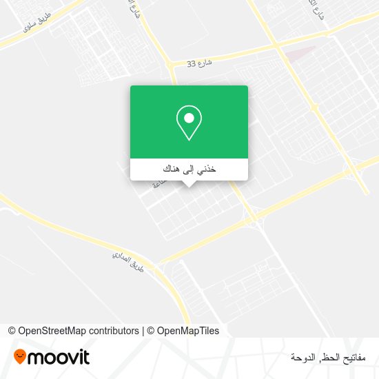 خريطة مفاتيح الحظ