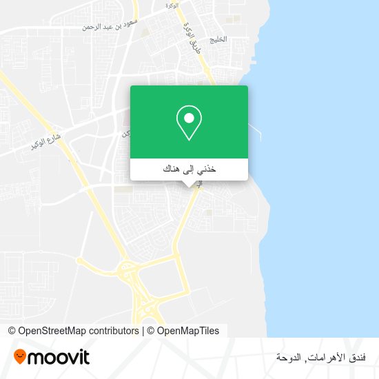 خريطة فندق الأهرامات