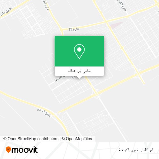 خريطة شركة تراجس
