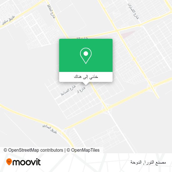 خريطة مصنع التورا