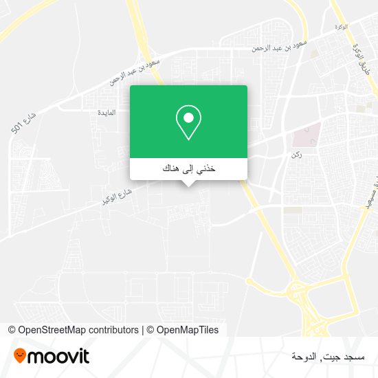 خريطة مسجد جيت