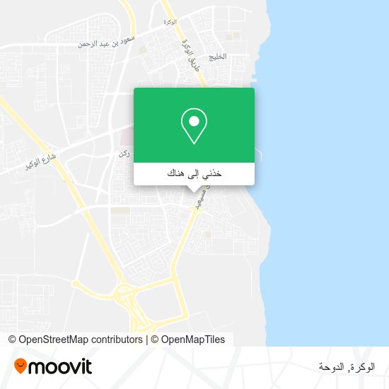 خريطة الوكرة