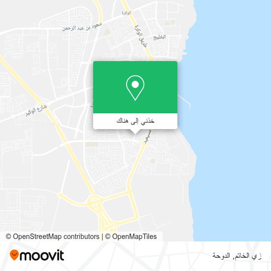 خريطة زي الخاتم