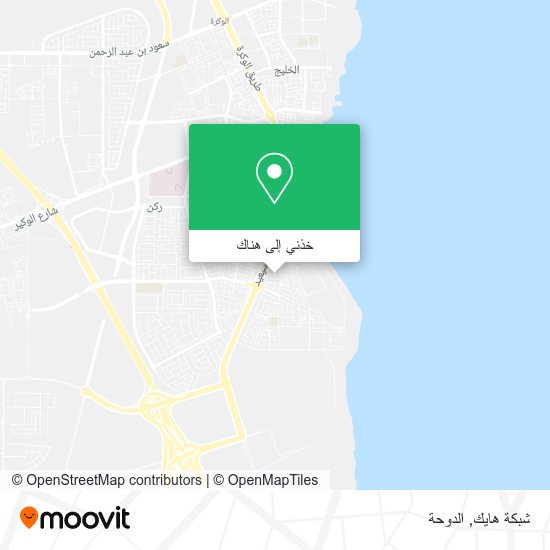 خريطة شبكة هايك