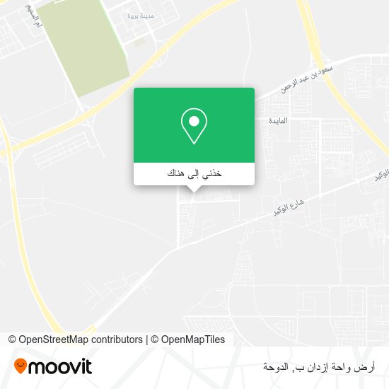 خريطة أرض واحة إزدان ب